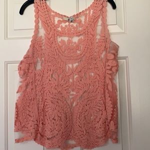 Like New Ya Tank Top Coral